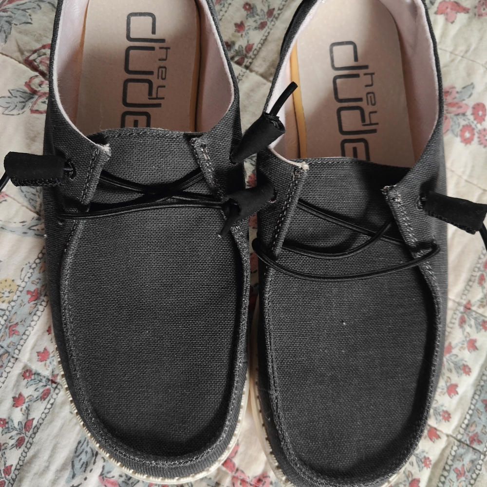 Hey Dudes Men's Gray Loafers